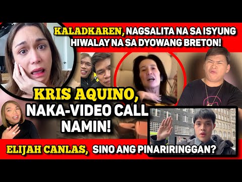 KRIS AQUINO, NAHAGIP NG CAMERA! 🔴 KALADKAREN, NAGSALITA NA! 🔴 ELIJAH CANLAS, SINO PINARIRINGGAN? 🔴