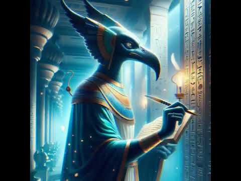 Thoth- Egyptian mythology, God of wisdom #egyptianmythology #god #mythversechronicles