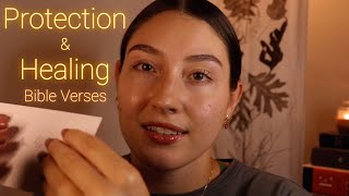 ✶ Christian ASMR ✶ Bible Verses for Healing & Protection + A Prayer 🙏