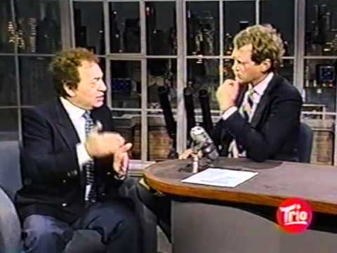 Jackie Mason on Letterman