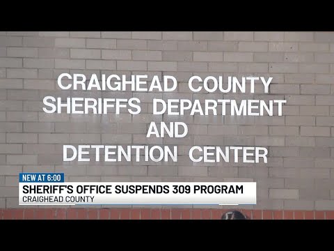 Craighead County Detention Center suspends 309 program