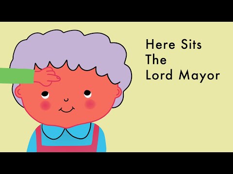 Here Sits the Lord Mayor 👶 | Face Touching Nursery Rhyme & Baby Game