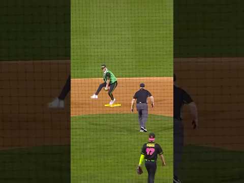 6-4-3 Double Play with two tricks #bananaball #baseballlife #baseball #dudeperfect #tricks #sports