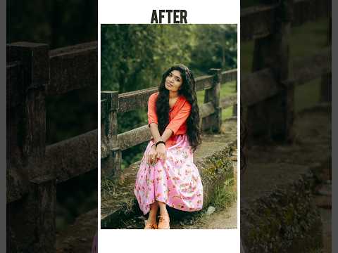 Cinematic Vintage Portrait Lightroom Preset Free Preset #shorts #freepreset #lightroompresets