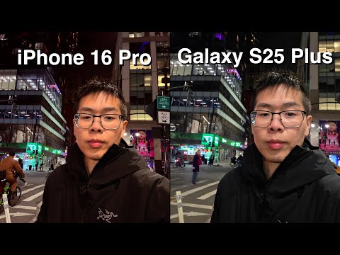 Galaxy S25 Plus vs iPhone 16 Pro Camera Comparison