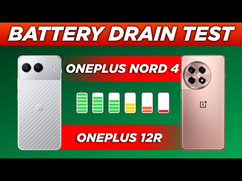 OnePlus Nord 4 vs OnePlus 12R Battery Drain Test | Don't Buy the Wrong One!