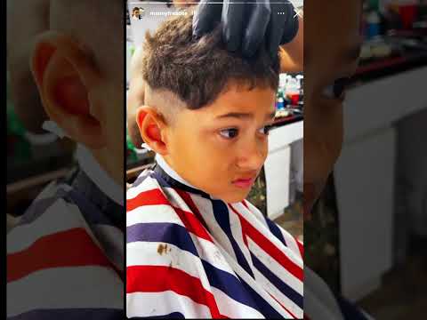 Little Manny Gets a a Haircut #jenny69 #Jen_ny69 #autism