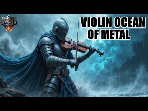 Power Violin Ocean of Metal Solo Symphonic –retreat to gain strength and advance with more power 🎻🔥