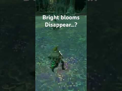 Brightbloom seeds disappearing in the depths #tearsofthekingdom #zelda #totk