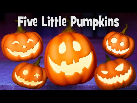 Five Little Pumpkins · Fun Kids Song · Learn to Count to 5 · Early Preschool Counting Fun