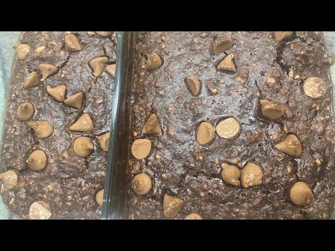 Chocolate, peanut butter &banana baked oats | breakfast recipe | oats recipe | Healthy breakfast