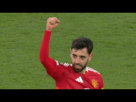 Manchester United vs Real Sociedad 4-1 | Europa League 24/25 Bruno Fernandes hat trick Goal