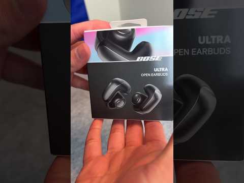 Bose Ultra Open Earbuds Unboxing! #asmr #unboxing #boseearbuds #bose