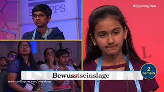 2018 Scripps National Spelling Bee Winning Moment