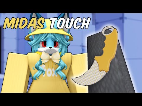 Part 1 | Grinding To Midas Touch On Knife LIVE | Roblox Rivals