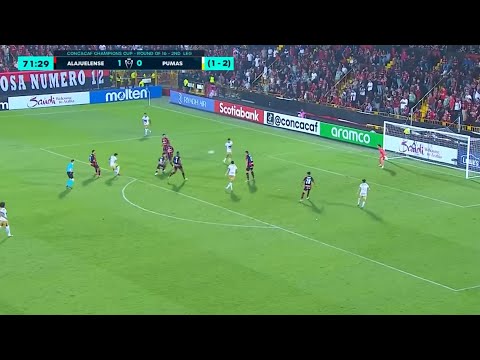 Gol de Leonardo Suarez | Gol del Pumas | Alajuelense vs Pumas 1-1 | Resumen | CONCACAF Cup 2024-25