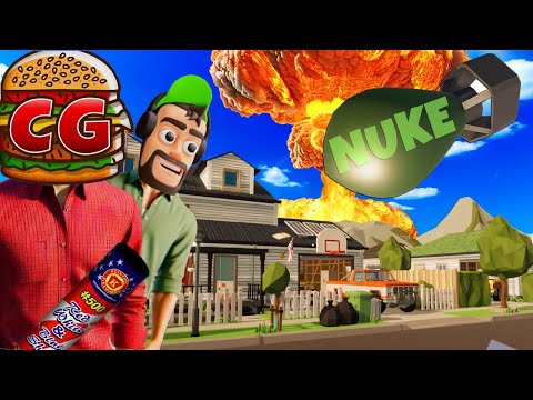 OB & I Blew Up a Town with a NUKE in Fireworks Mania Multiplayer!