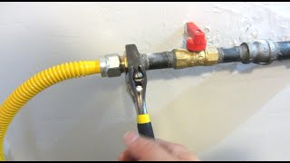 Gas Range Step by Step Installation | How to Install Gas Connector DIY