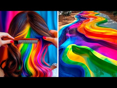 8 Hours of Oddly Satisfying Videos with Calming Music For Stress Relief & Meditation | Beat Insomnia