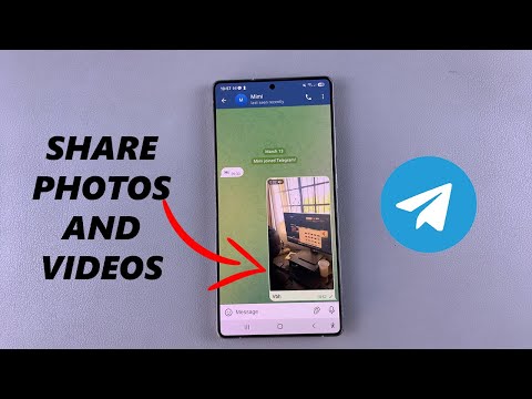 How To Send Photos & Videos In Telegram