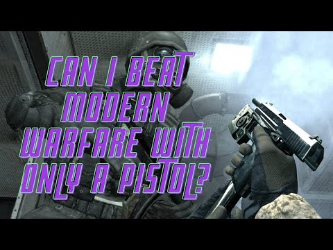 Can I Beat Modern Warfare With Only a Pistol?