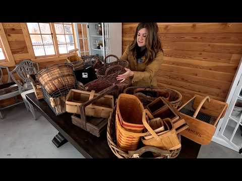 Making a Basket Display in the Flower Shed & Forcing Pussy Willow Branches! 🧺🌸🌱 // Garden Answer