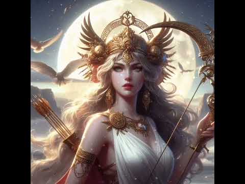 Artemis - Goddess of the Hunt #greekmythology #goddess #greekgods #hunting