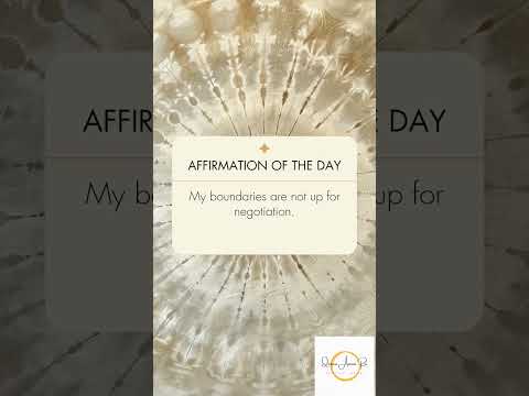 Look in the mirror when you say your #affirmations 🙏