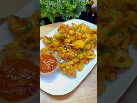 Crispy Gobi Pakoda😋 #food #snacks