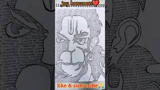 4000  hanuman naam se hanuman face . #shorts #youtubeshorts