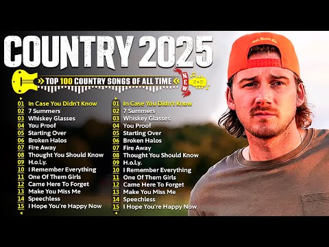 Country Music 2025 - Morgan Wallen, Luke Bryan, Chris Stapleton, Luke Combs, Jason Aldean, Lee Brice