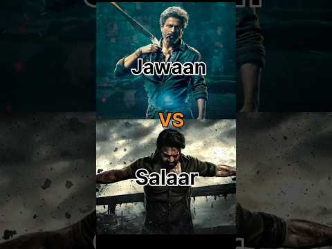 Jawaan vs Salaar 9 Days BOC Comparison || #salaarboxofficecollection #salaarvsjawan #prabhas #srk