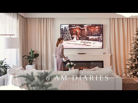 [ 6 AM DIARIES ] After-Holiday Home Reset Routine | Embracing the Art of SLOW LIVING | SILENT VLOG