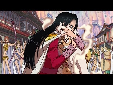 Luffy's reaction to finding out Boa Hancock was attacked by Blackbeard - One Piece