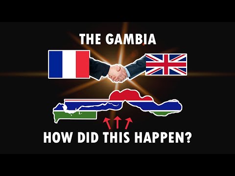 The Weirdest Border in the World || The Gambia