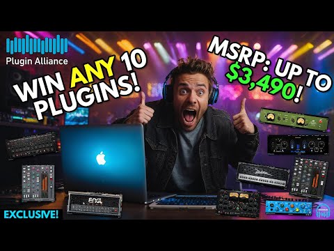 [CONTEST OVER] EXCLUSIVE 🚨 WIN ANY 10 PLUGINS from Plugin Alliance 🔥 (MSRP $3490)