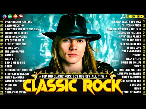 Metallica, Queen, Nirvana, Guns N Roses, Bon Jovi, ACDC🔥Best Classic Rock Songs 70s 80s 90s