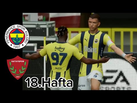 Fenerbahçe - Hatayspor Maçı | Süper lig 18.Hafta 24/25 (Maç Özeti)