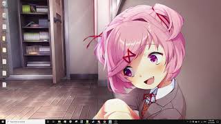 Natsuki animated wallpaper