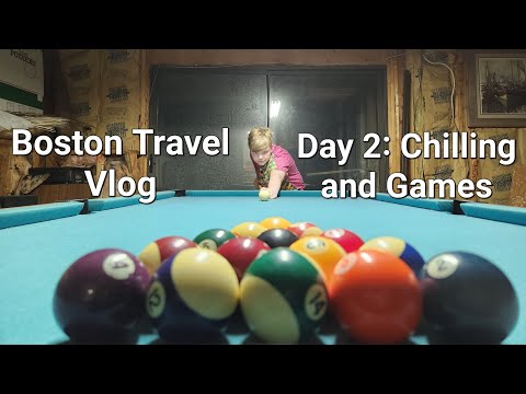 Boston Travel Vlog Day 2: Chilling and Games