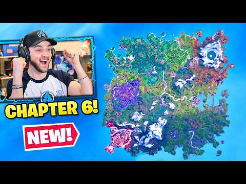 *NEW* Fortnite Chapter 6 MAP REVEALED (Juice WRLD Live Event)