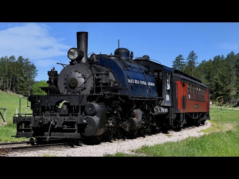 Steam Locomotives at the Black Hills Central Railroad