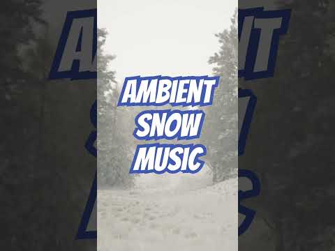 Winter Serenity: Ambient Snowfall Music 🌨️ | Immersive Classroom