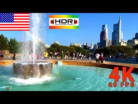 Philadelphia Rocky Statue & Rocky Steps 4K HDR