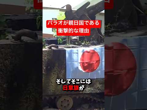 パラオが親日国である衝撃的な理由…#shorts #shortvideo #海外の反応 #日本#パラオ