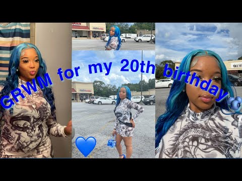 GRWM: for my 20th birthday 🤪💙