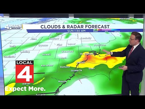 Metro Detroit weather forecast March 15, 2025 -- 7 a.m. Update