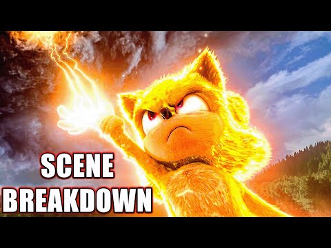 Sonic The Hedgehog 2 "SUPER SONIC GOLD MODE" Scene Breakdown