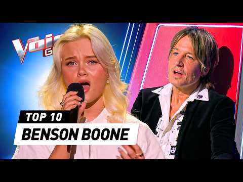 Exceptional BENSON BOONE Covers on The Voice!