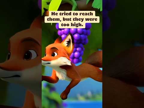 Fox And The Grapes #ytshorts #shorts #viralvideo